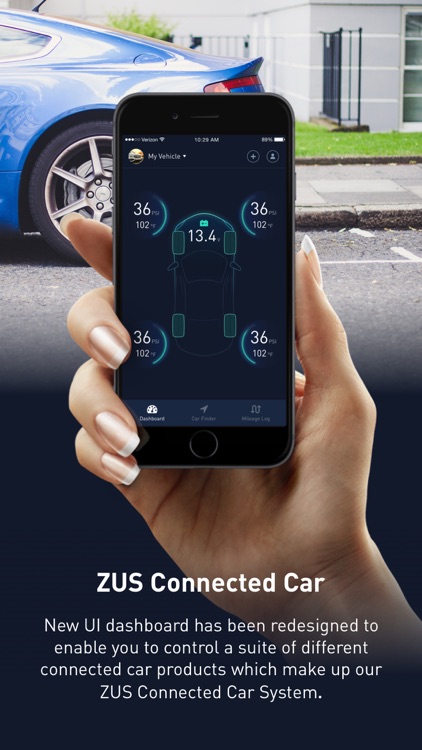 ZUS - Smart Car Locator & Mileage Tracker