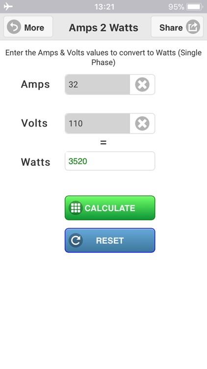 Electrical Amps 2 Watts