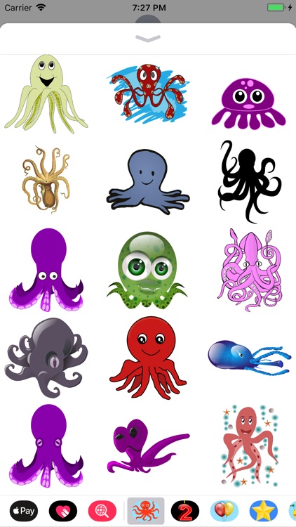 Only Octopus Sticker Pack