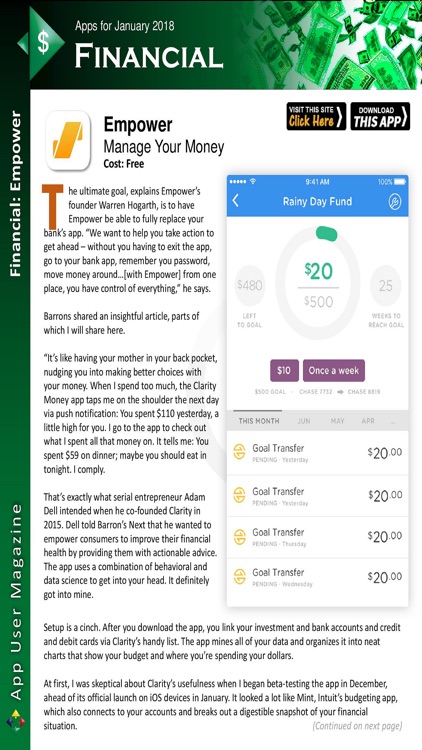 App User Magazine screenshot-3