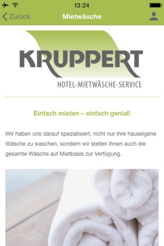 Kruppert Wäscherei screenshot 3