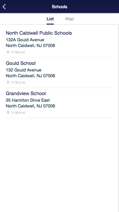 North Caldwell School District screenshot 2