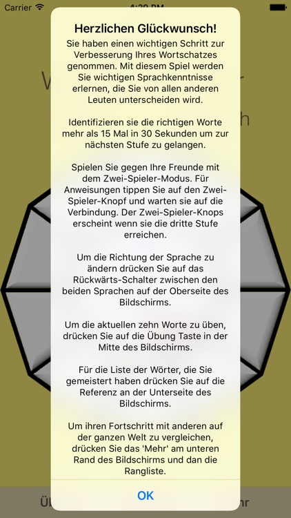 Vocabulary Trainer: German - Italian screenshot-4