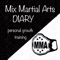 MMA DIARY (Personal diary of achievements and Archive of the developing techniques in mix martial arts) is the application for mixed style fighter (and their coachers) that enables the user to note and save information about the trainings as well as to control personal progress in this kind of sport