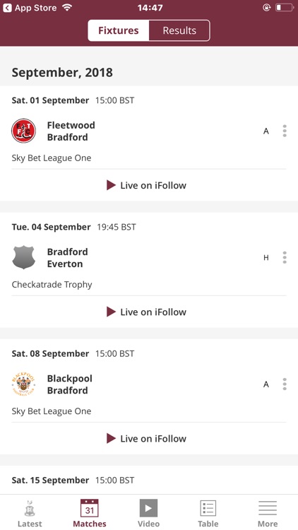 Bradford City Official App