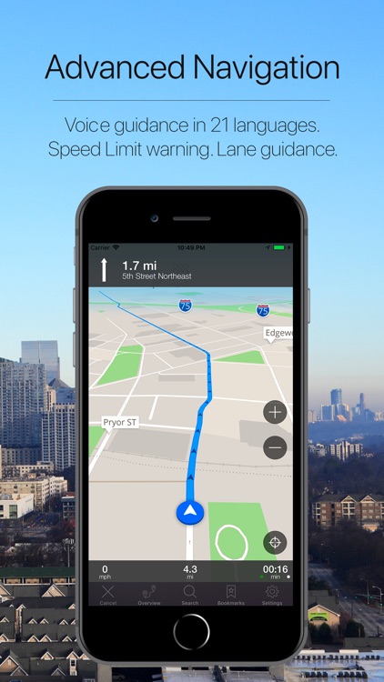 Georgia, US Offline Navigation screenshot-3