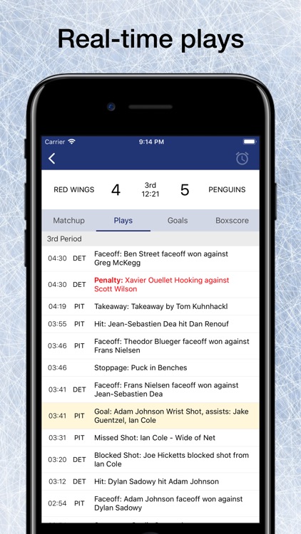 Pro Hockey Schedule for NHL