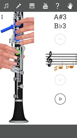 Game screenshot 3D Clarinet Fingering Chart mod apk