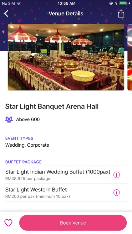 VMO - Book Event Spaces