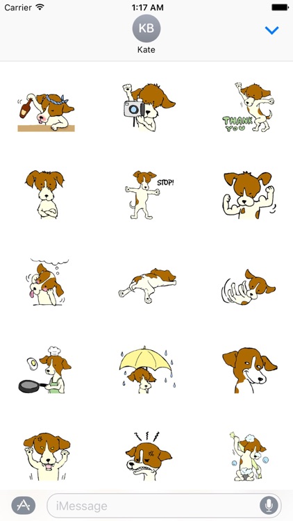 Jack Russell Terrier Dog - JackMoji Sticker
