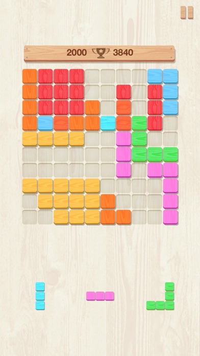Blocks Puzzle: Color Wood Fit screenshot 3