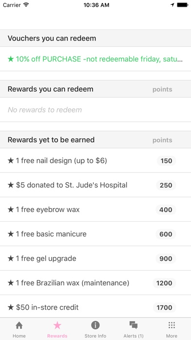 Couture Nails and Spa Rewards screenshot 2