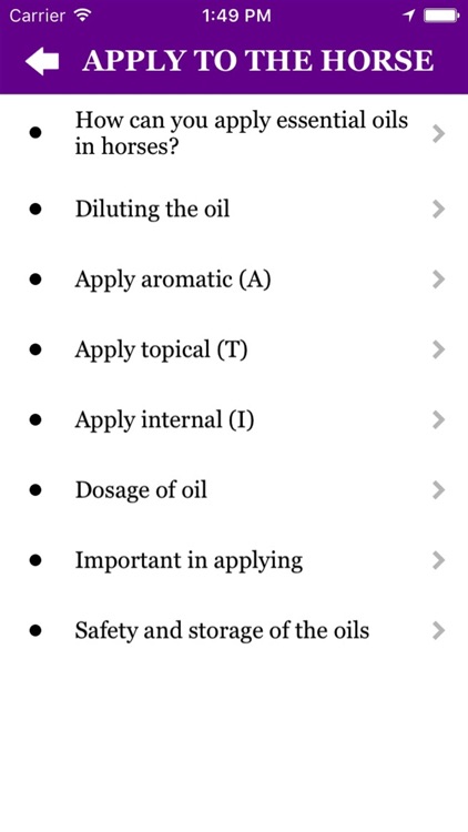 Essential oils for horses screenshot-3