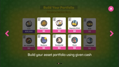 iWealth Asset Allocation Game screenshot 3