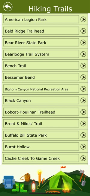 Wyoming Campgrounds & Trails(圖4)-速報App