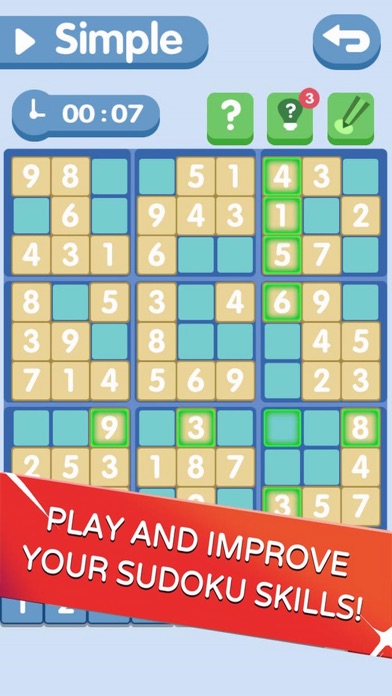 Sudoku!Level Brain screenshot 2