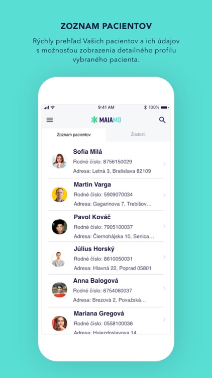 MAIA MD pre lekárov screenshot-3