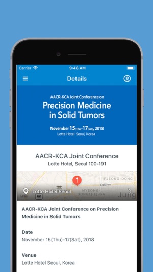 AACR-KCA Joint Conference(圖3)-速報App