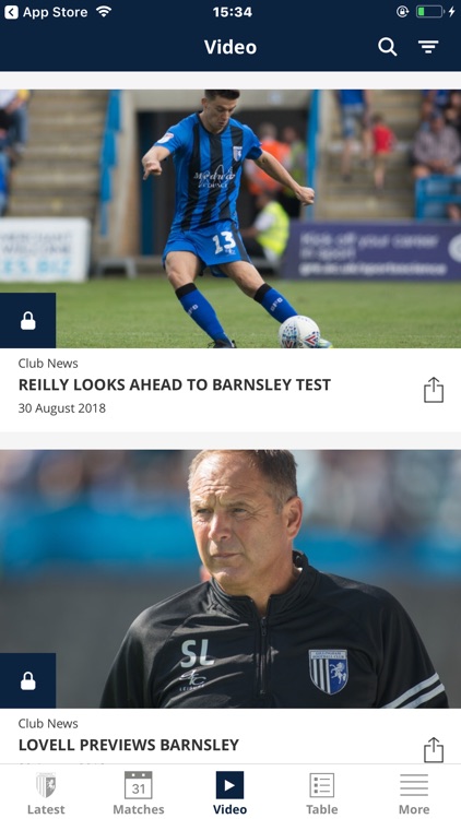 Gillingham Official App