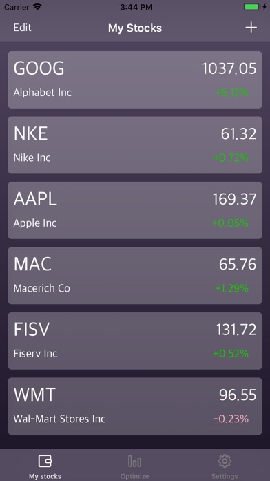 Stock Optimizer screenshot 3