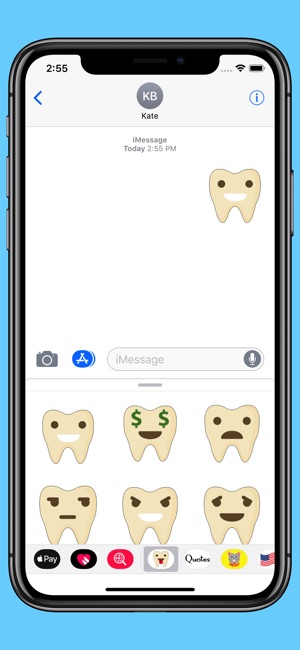 Tooth emoji - smiley dentist(圖4)-速報App