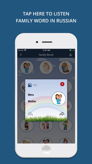 Learn Family Words in Russian(圖3)-速報App