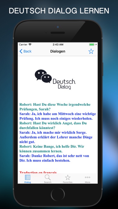 Deutsch Dialog Lernen screenshot 3