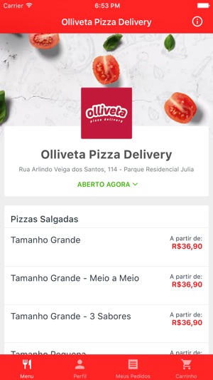 Olliveta Pizza Delivery