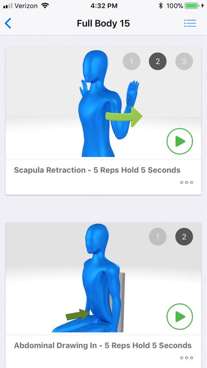 Desk Exercises