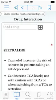 prescriber's guide, stahl, 6e iphone screenshot 4