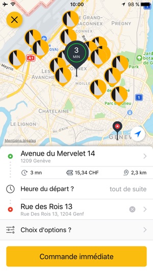 Taxiphone Genève(圖3)-速報App