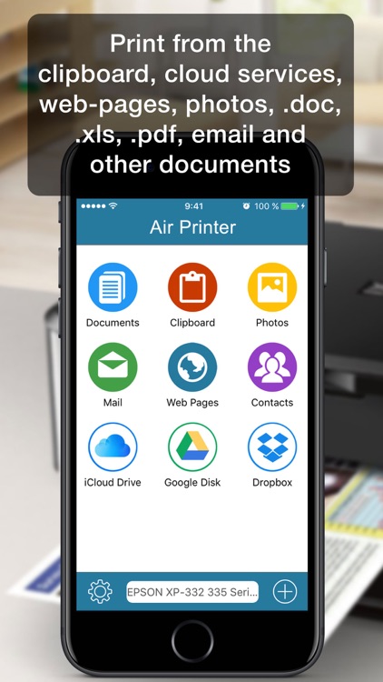 Air Printer - wireless print docs and photos