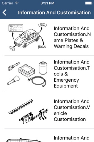 Car parts for Ford screenshot 3