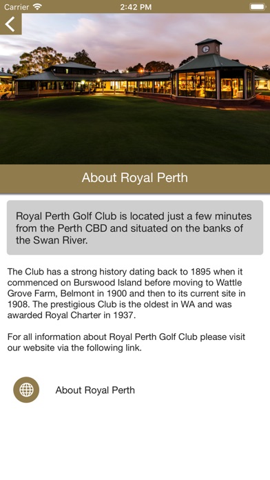 Royal Perth Golf Club screenshot 4
