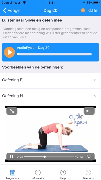 Lage Rugpijn Oefeningen App screenshot-5