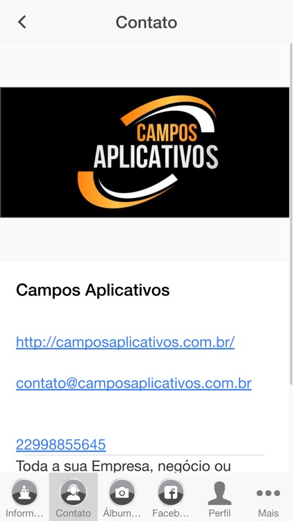 Campos Aplicativos