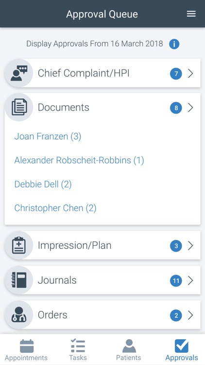 Varian Mobile screenshot-4