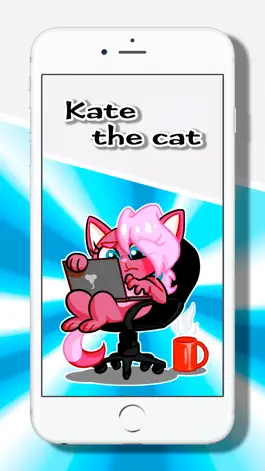 Game screenshot Cat Stickers: Flirty Kate mod apk