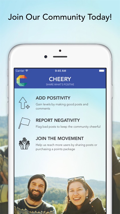 Cheery Network - Share What’s Positive in Your Life screenshot-4