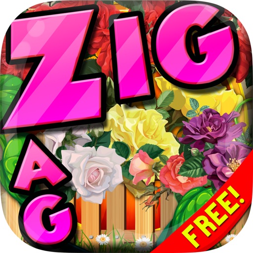 Words Zigzag : Flower in The Garden Crossword Puzzles Free with Friends icon