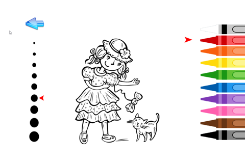 Kids Coloring Princess screenshot 4