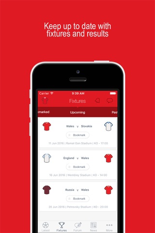 Fan App for Wales Football screenshot 3