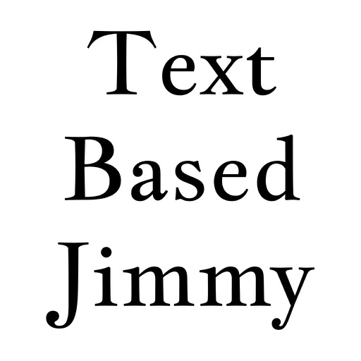 Text Based Jimmy Icon