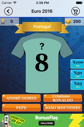Jersey Quiz - Euro 2016 Edition screenshot 4