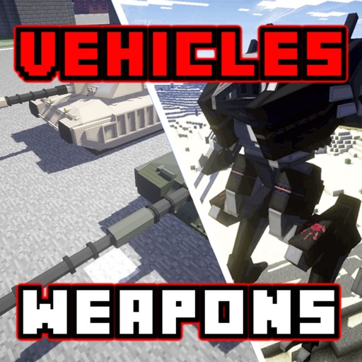 Vehicles & Weapons Mods for Minecraft PC Edition - Best Pocket Wiki & Tools for MCPC iOS App