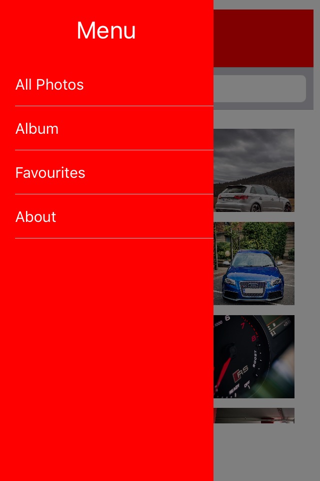 HD Car Wallpapers - Audi RS3 Edition screenshot 3