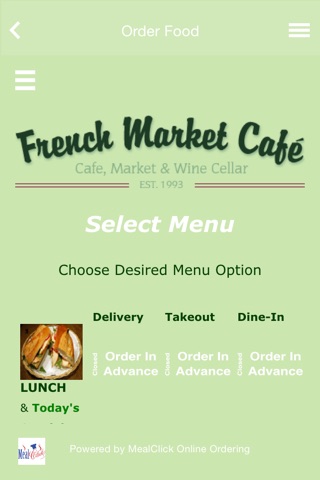 French Market Cafe screenshot 2