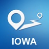 Iowa, USA Offline GPS Navigation & Maps
