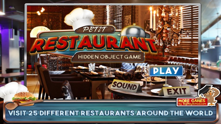 Petit Restaurant Hidden Objects Game screenshot-3