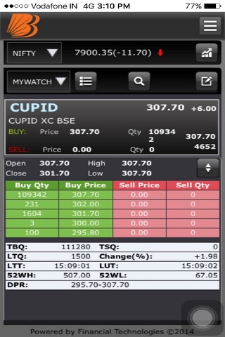 Baroda eTrade Mobile screenshot 3